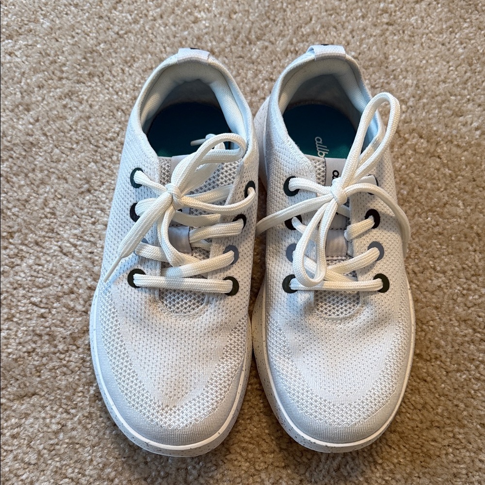 Allbirds all birds tree runner women’s sneaker tennis show white gray size 9.5